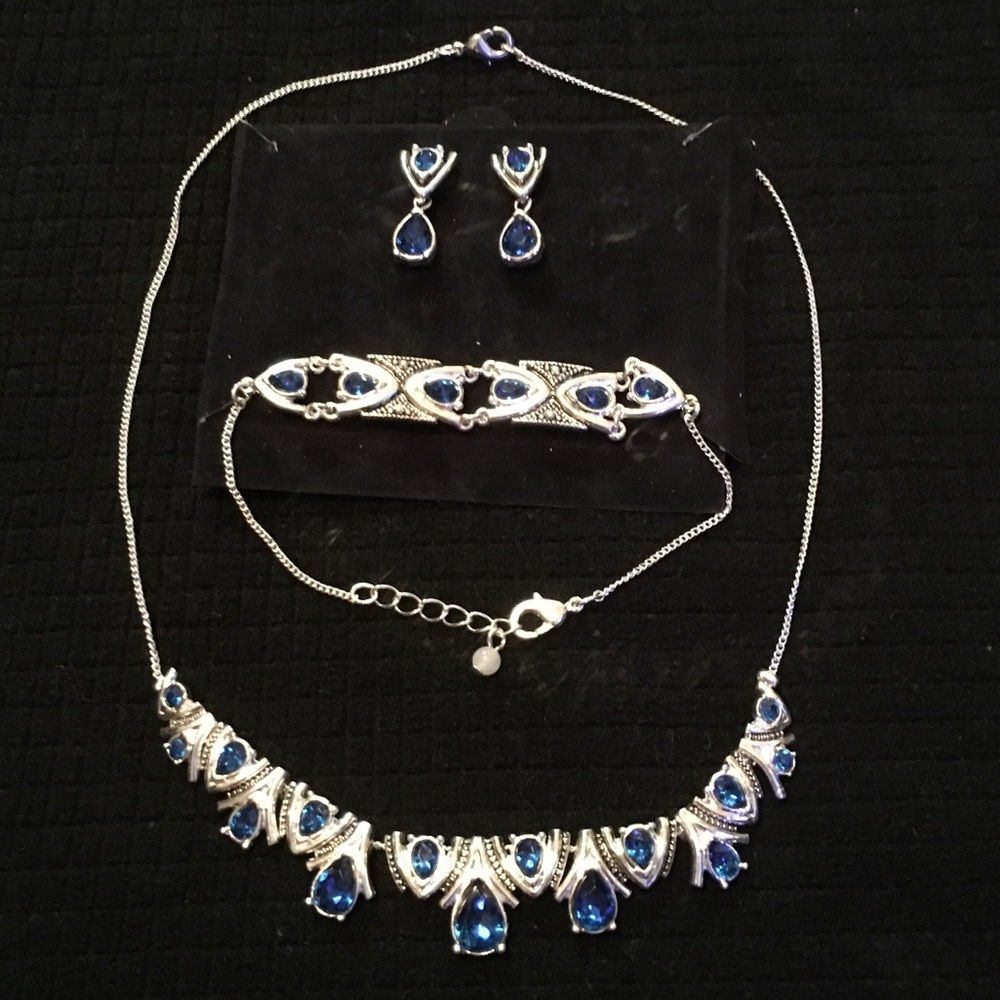 Sparkling Blue Jewelry